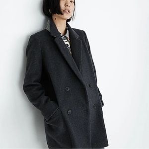 Madewell Hollis Wool Blazer Coat
